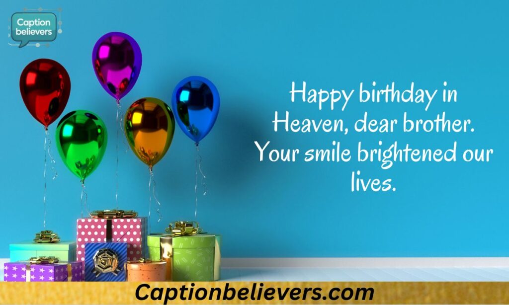 Happy Heavenly Birthday, Big Brother 🌟