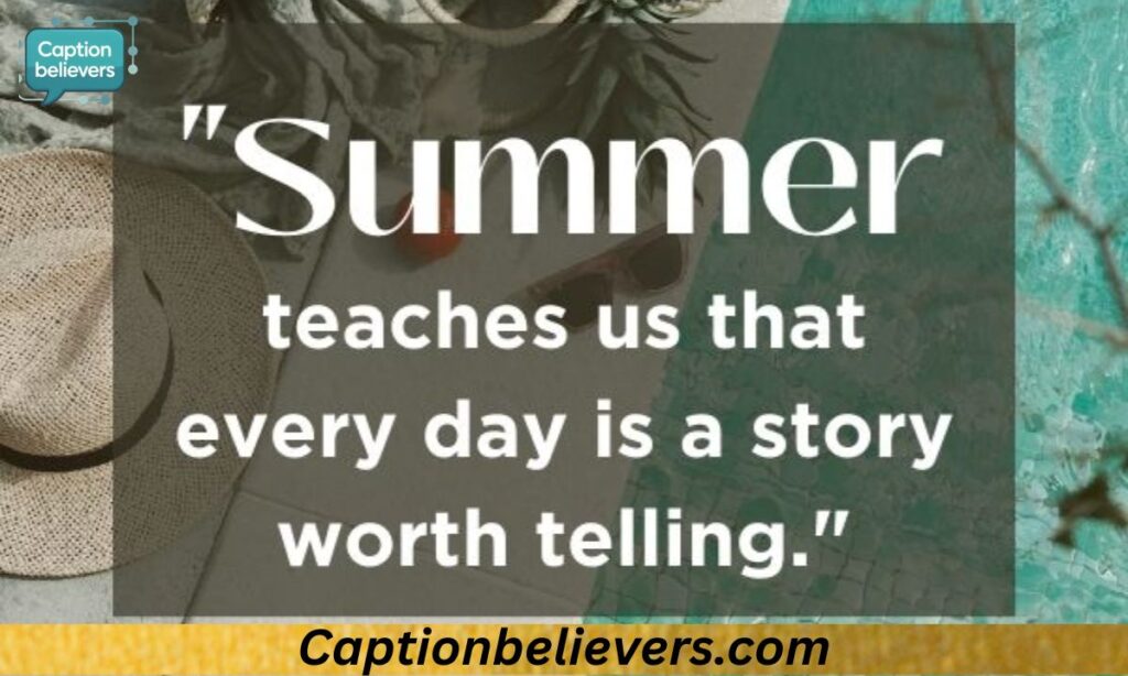 Reflective Summer Captions for Meaningful Moments 🌅