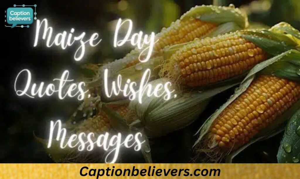 Captions to Celebrate Corn on the Cob