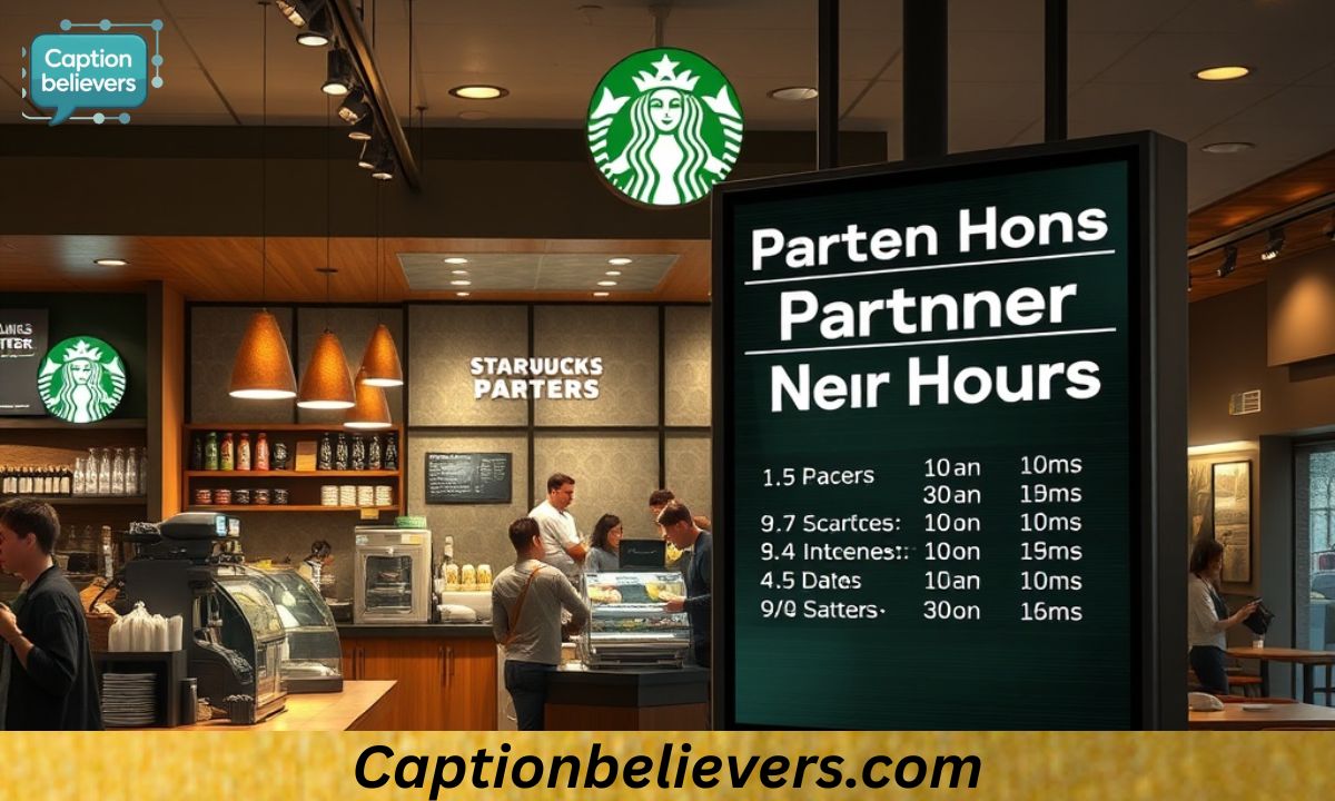 Starbucks Partner Hours: Understanding Your Work Schedule